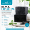 Black Charcoal Unscented Bar Soap
